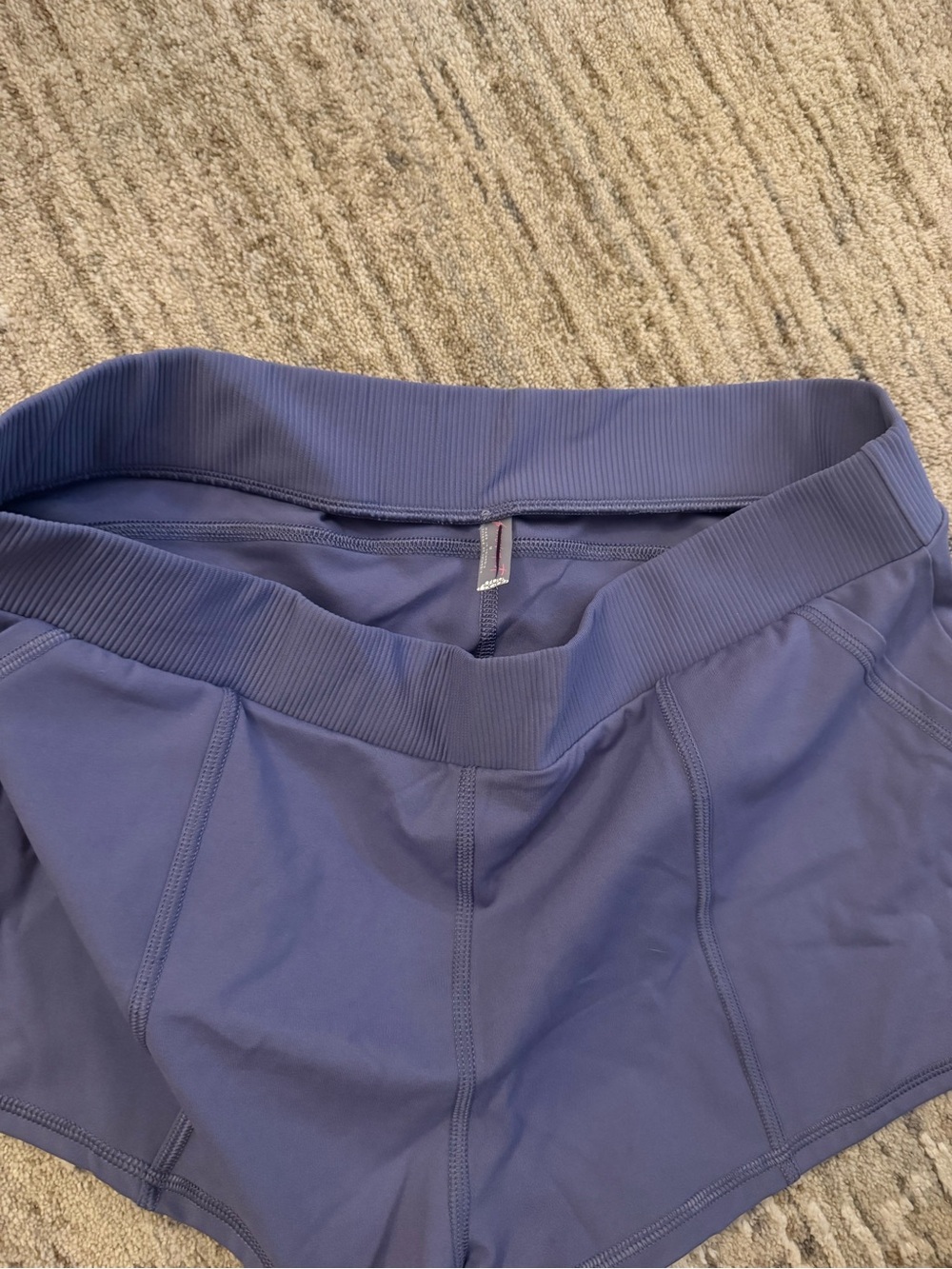 Free People Move on Micro Purple Athletic Shorts - Picture 4 of 6